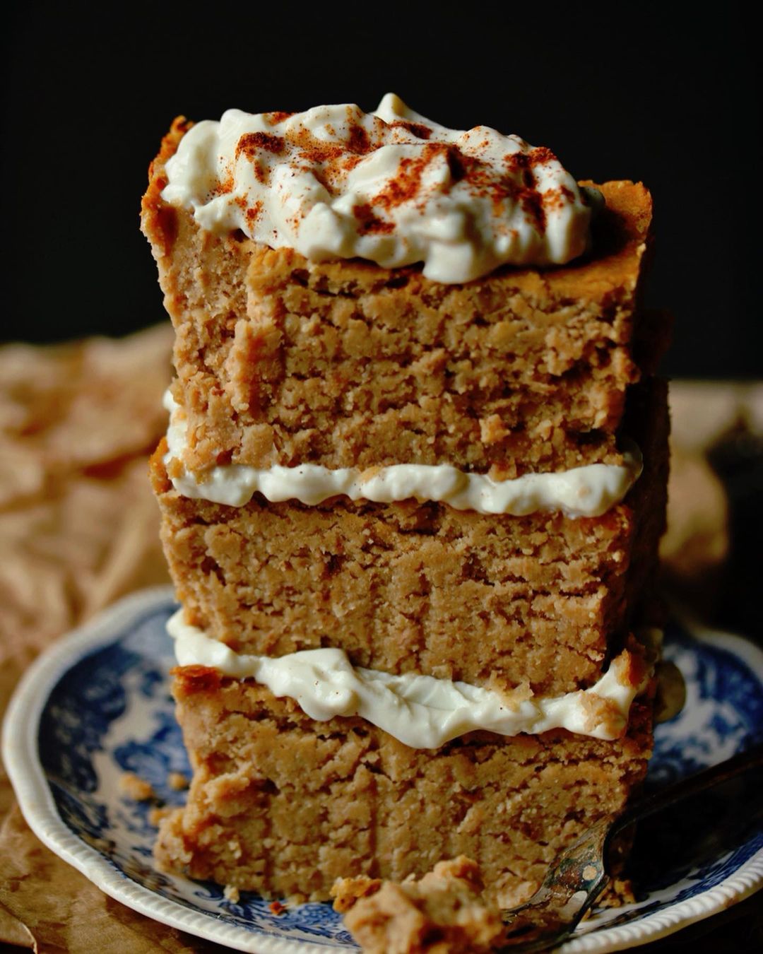 Vegan Snickerdoodle Cake Bars