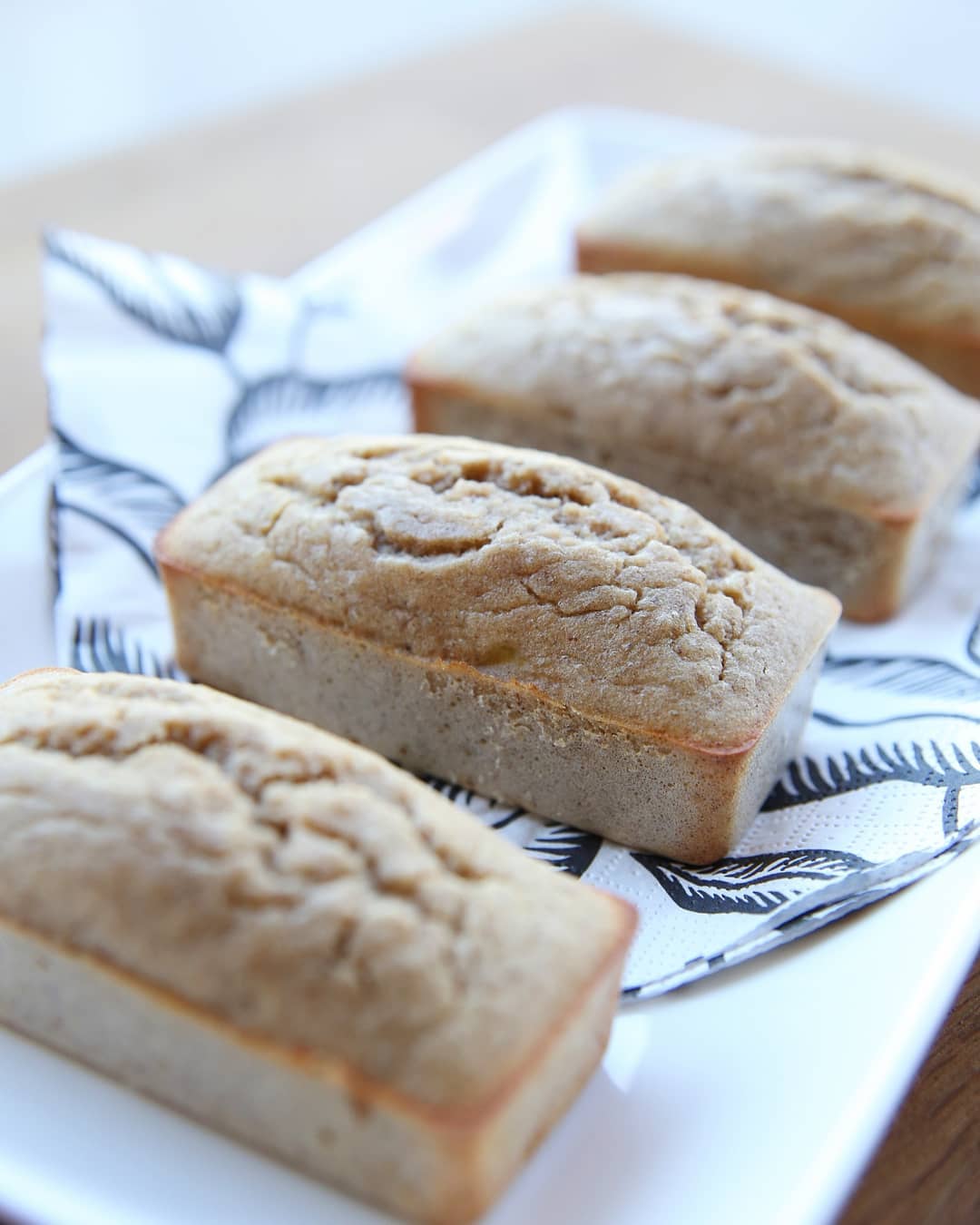 Mini Buckwheat and Almond Flour Pound Cakes