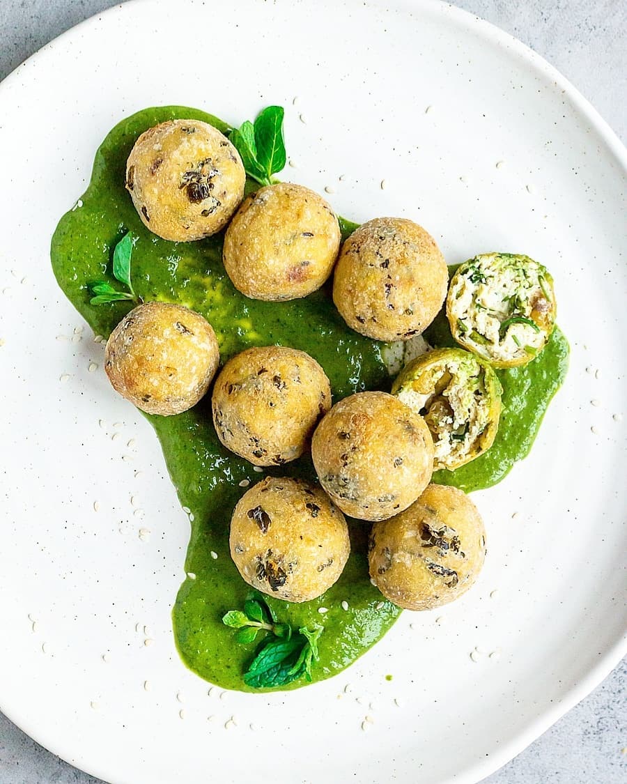 Crispy Tofu Koftas for Snacks and Curry