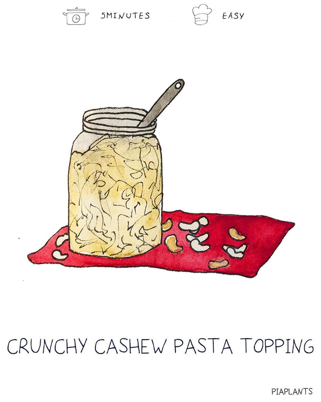 Easy Cashew Topping for Plant-Based Kitchen