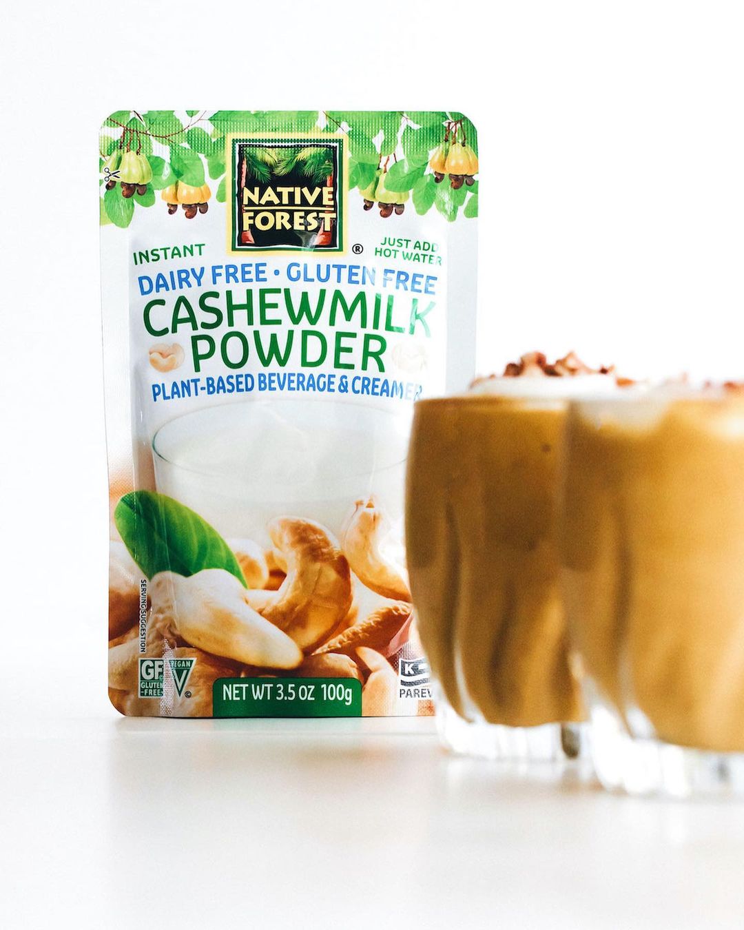Creamy Vegan Pumpkin Spice Frosty