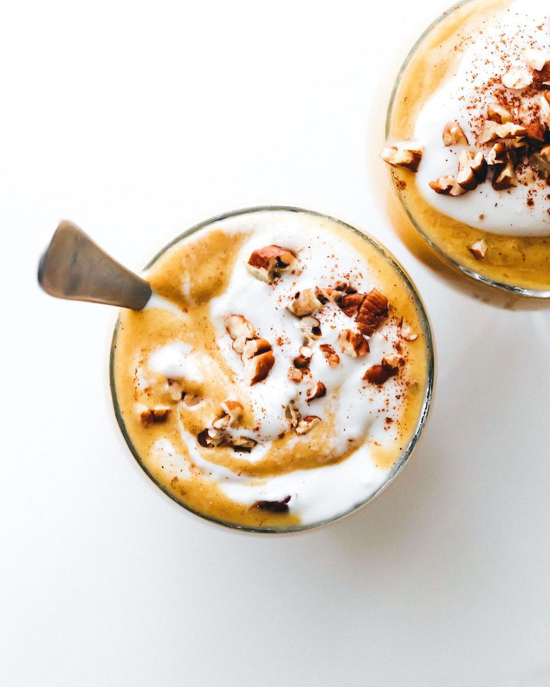 Creamy Vegan Pumpkin Spice Frosty