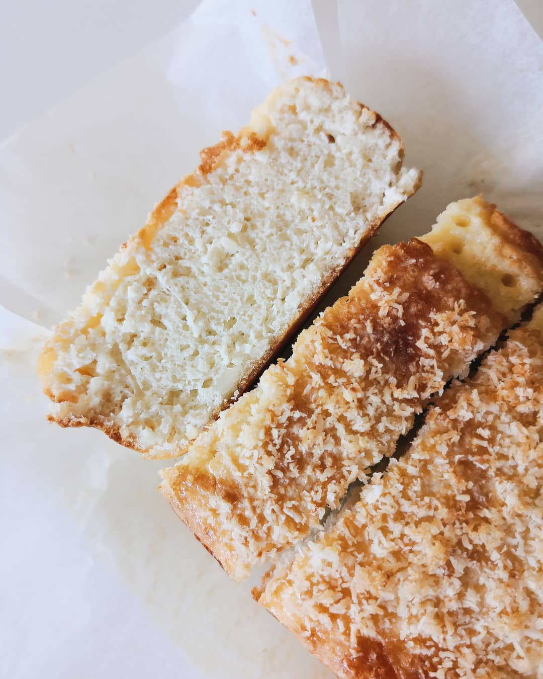 Almond, Yogurt, and Coconut Mini Pound Cake