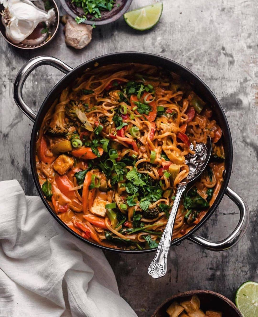 Thai Red Curry Noodles