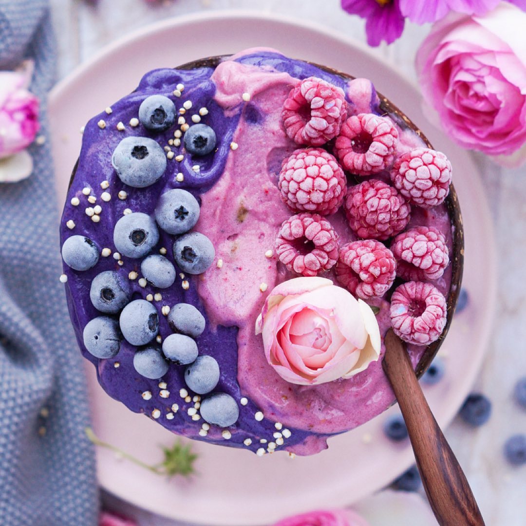 Colorful Frozen Fruit Nice Cream