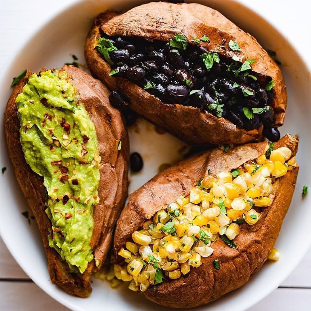 Mexican Inspired Sweet Potato Trio