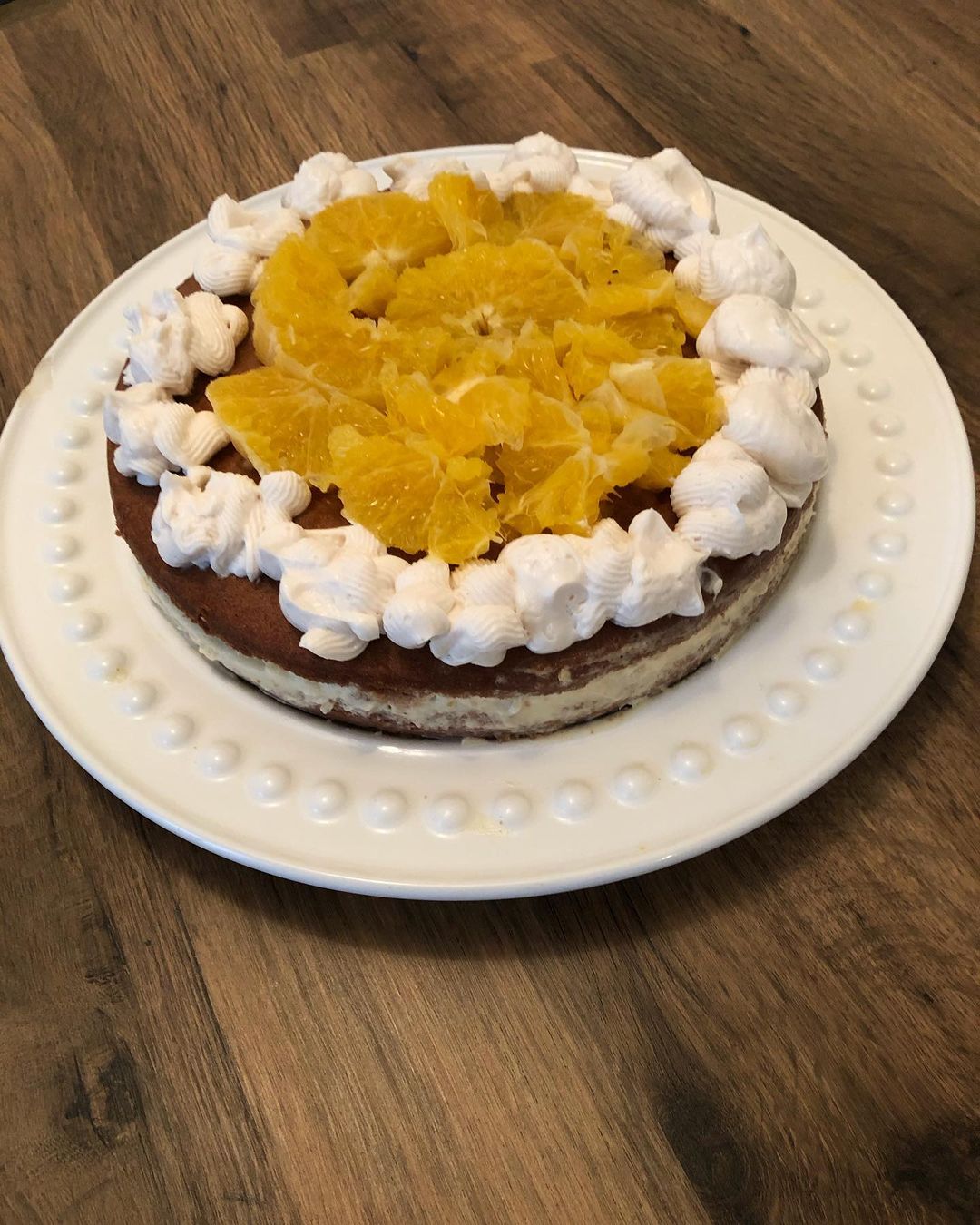 Chocolate and Orange Mousse Cake