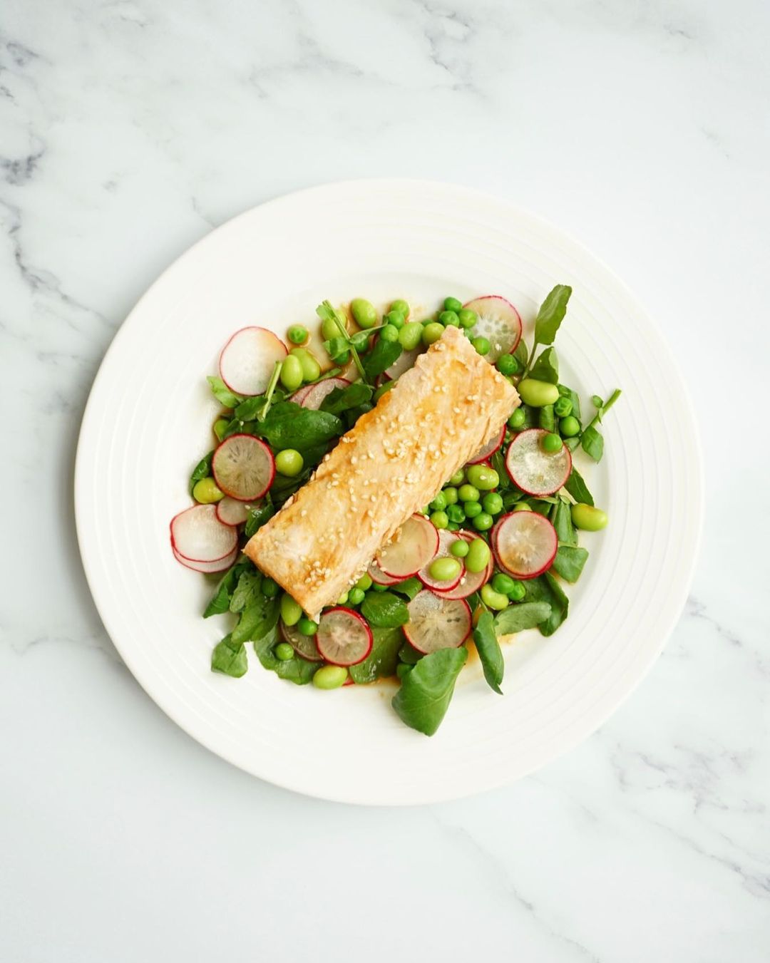 Roasted Salmon with Yakitori Sauce