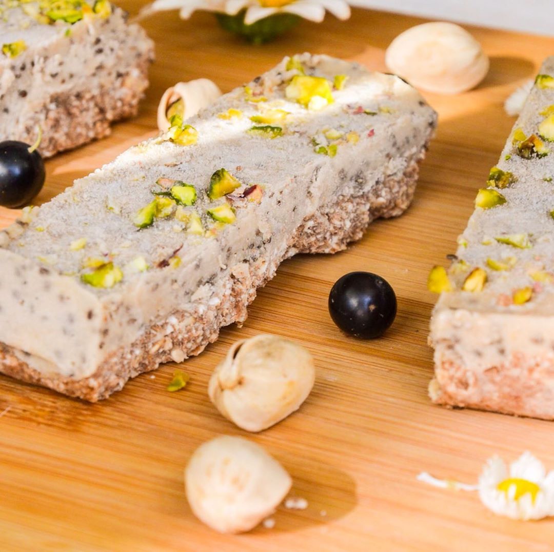 Banana Coconut Cream Frozen Bars