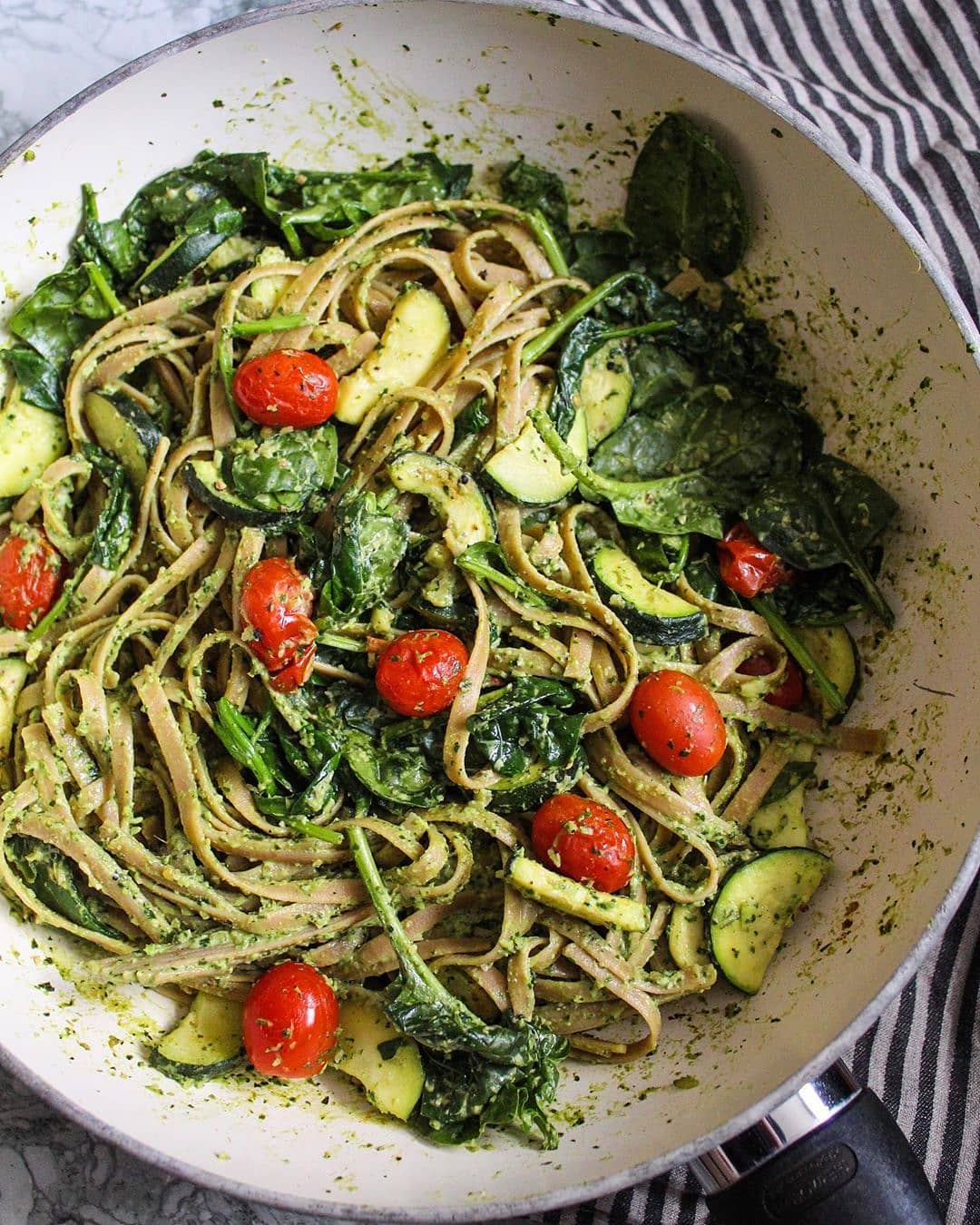 Brazil Cilantro Pesto Linguine