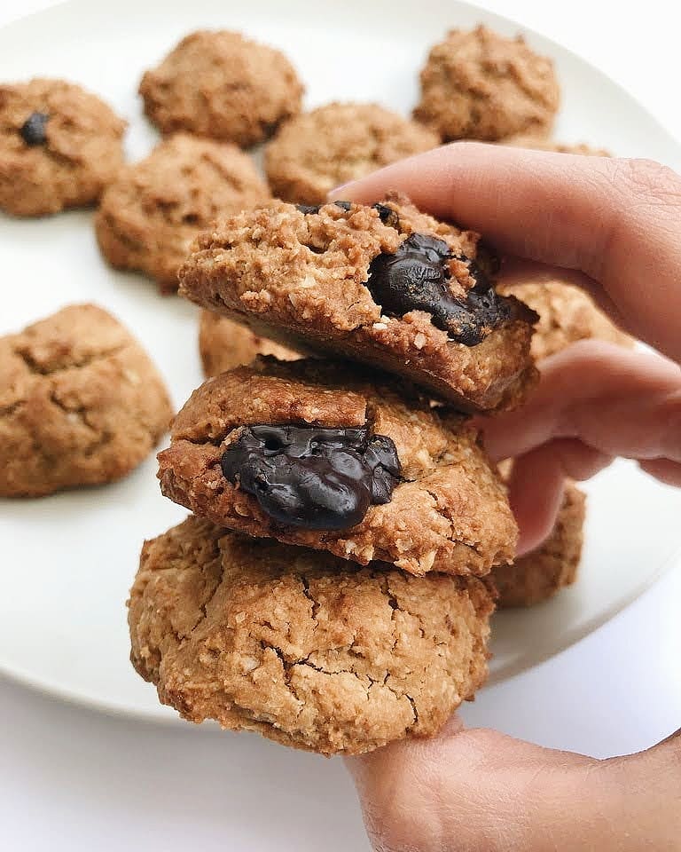 Oat and Chocolate Cookies in 15 Minutes
