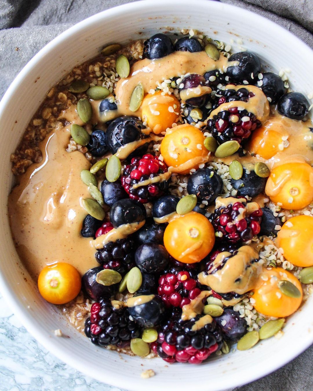 Maple Pb Oatmeal