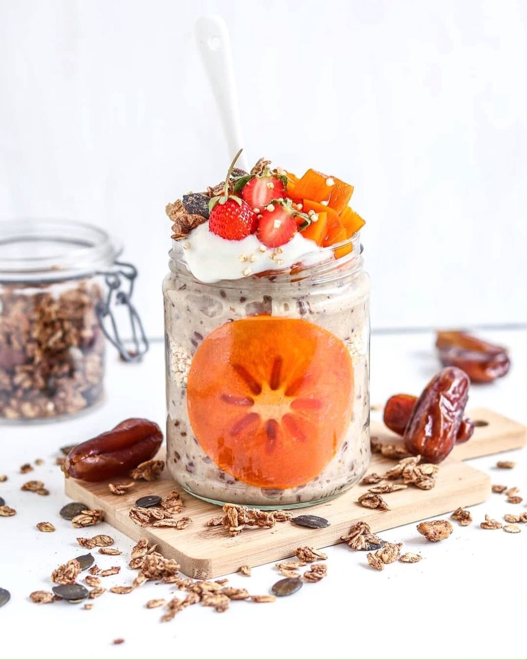 Peanut Pumpkin-Spice Oatmeal