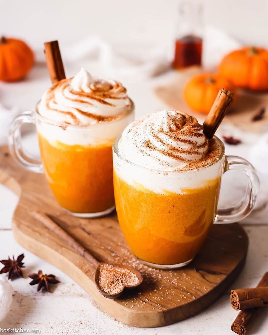 Vegan Creamy Pumpkin Latte
