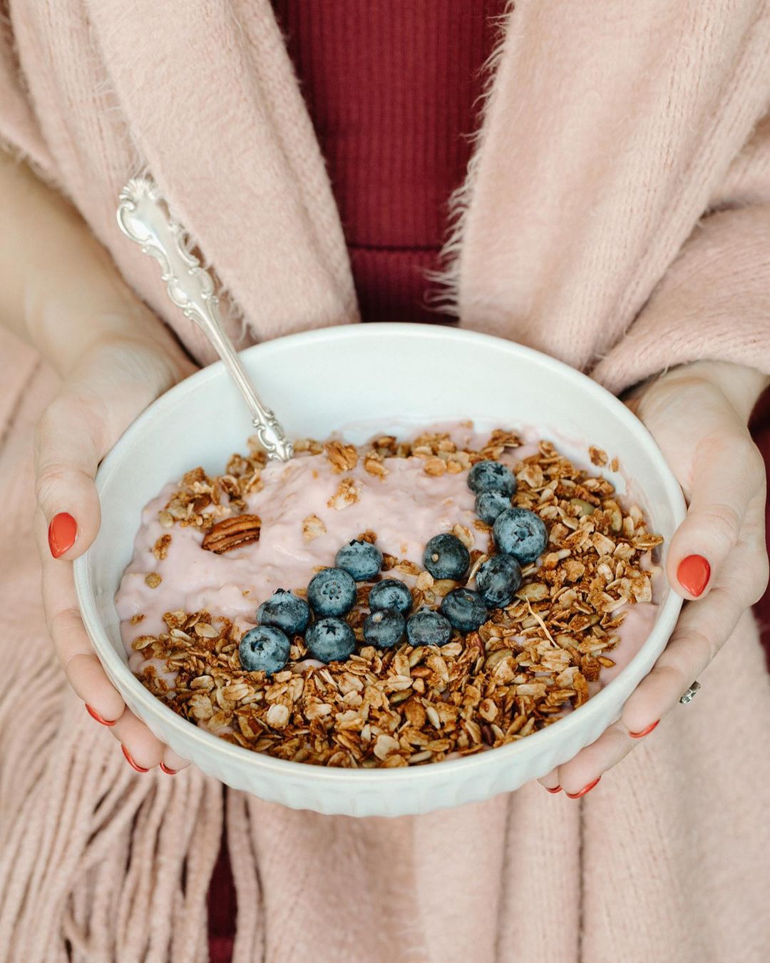 Pumpkin Spice Granola with Fresh Ginger