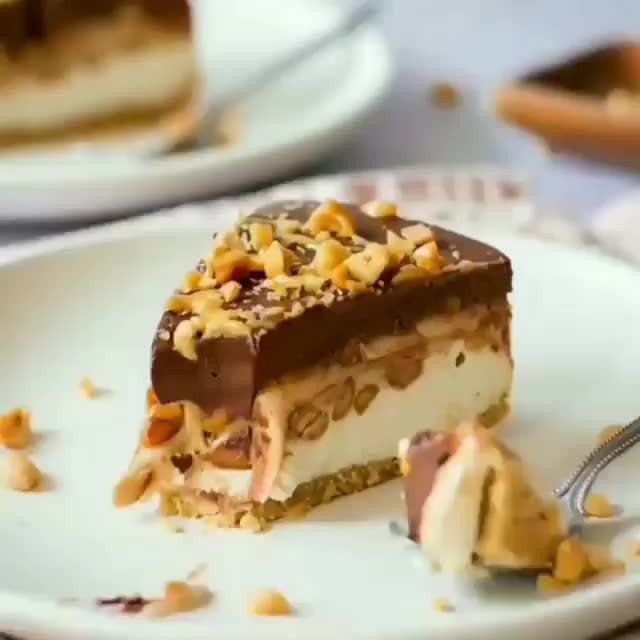 Snickers Ice Cream Cake