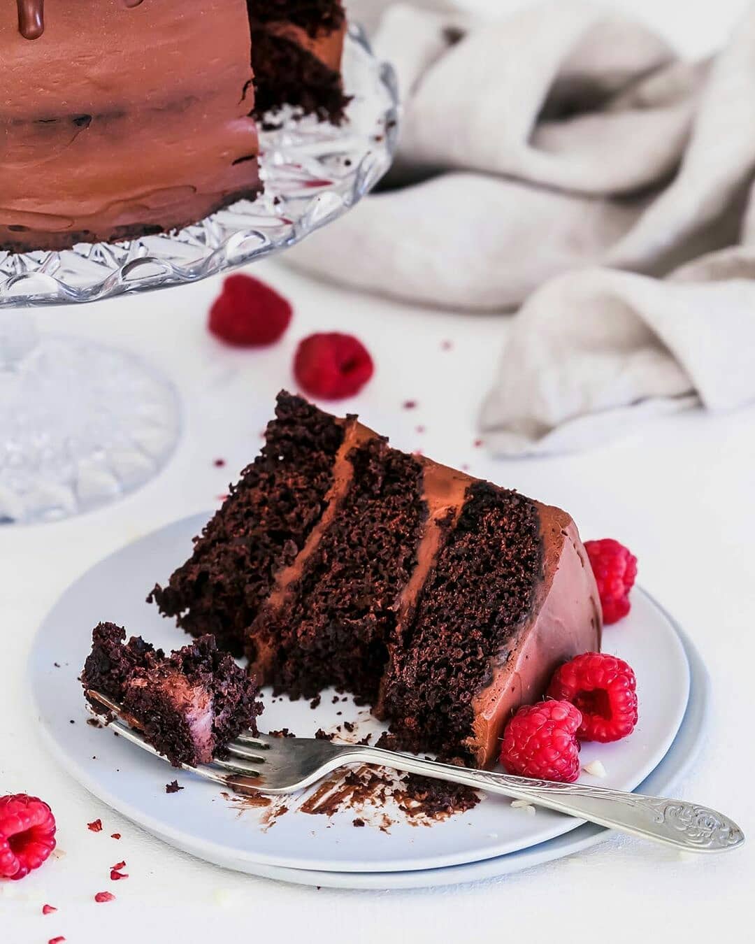Delicious Vegan Chocolate Layer Cake
