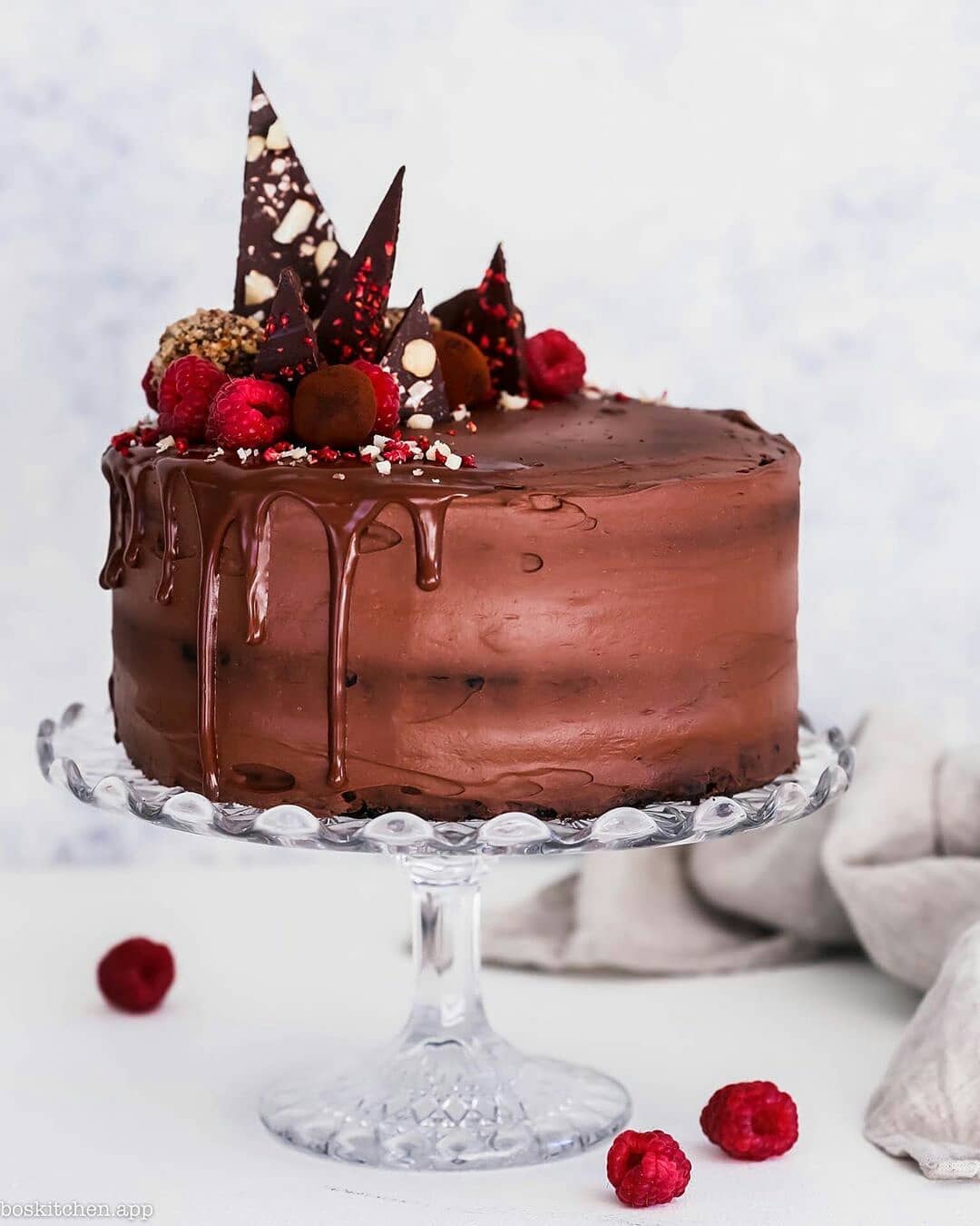 Delicious Vegan Chocolate Layer Cake