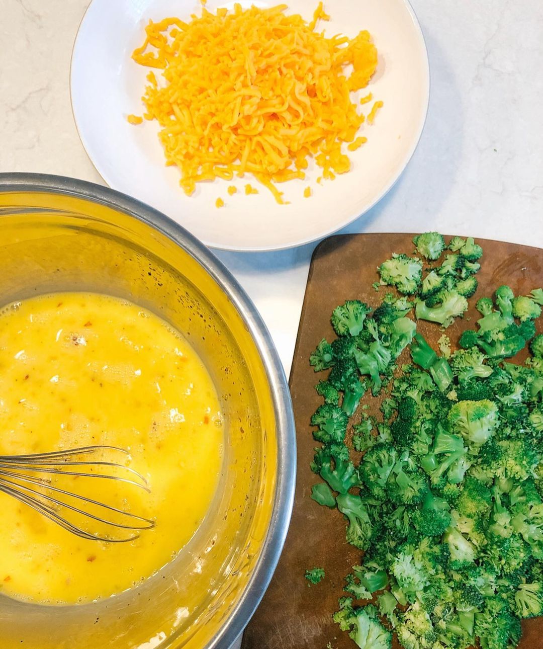 Broccoli and Cheddar Egg Bites for Healthy Breakfast
