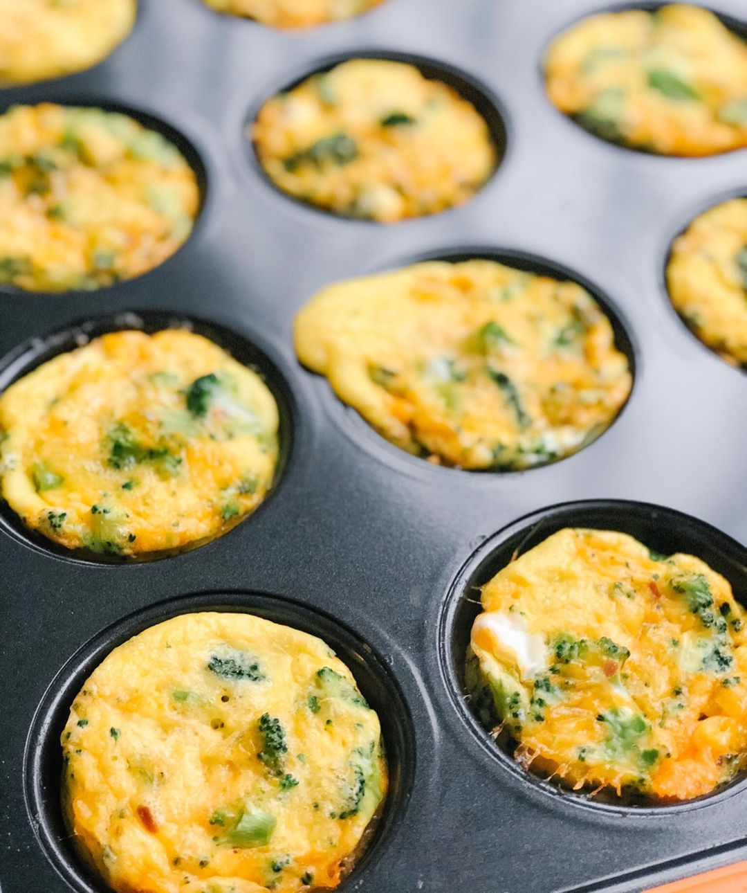 Broccoli and Cheddar Egg Bites for Healthy Breakfast