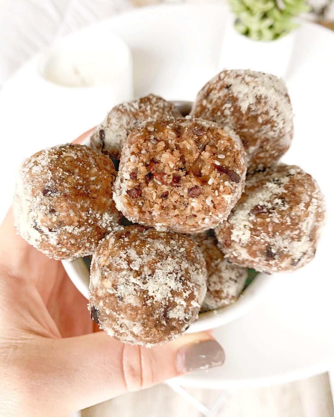 Quick and Easy Cookie Dough Energy Balls