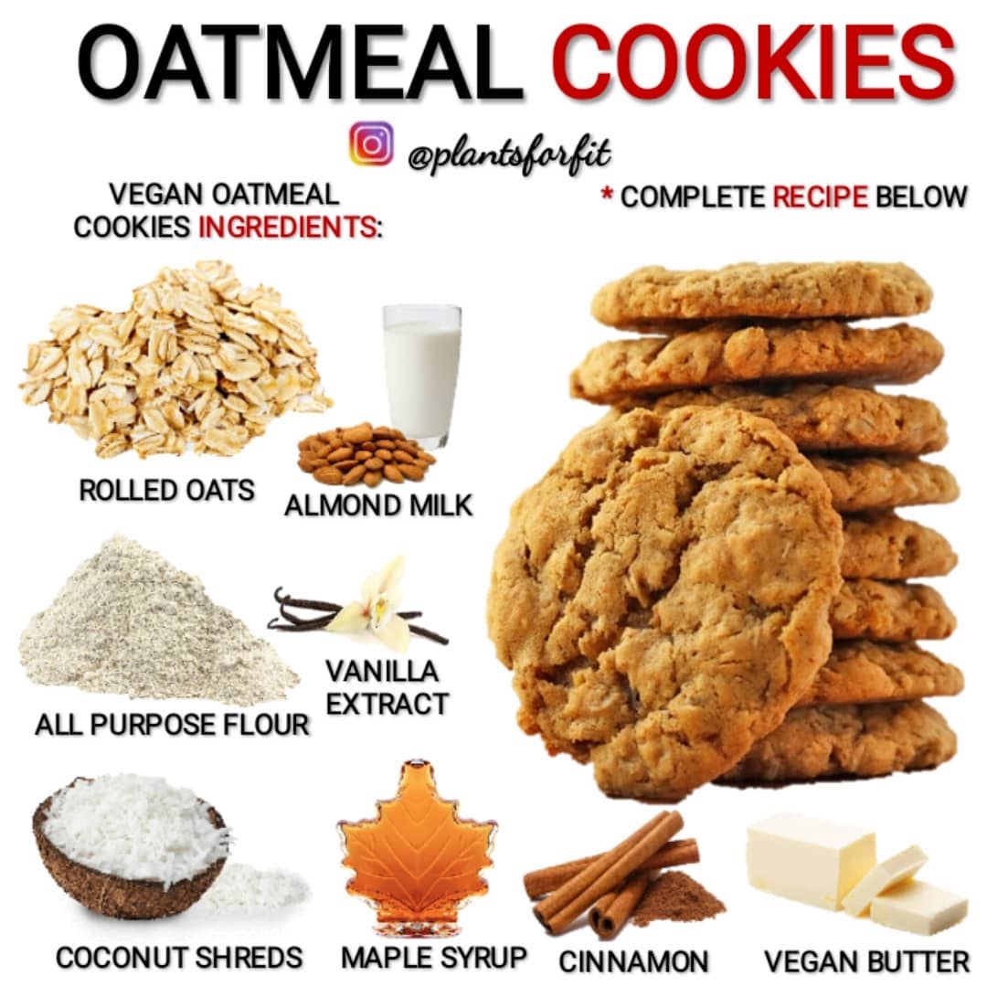 Delicious Vegan Oatmeal Cookies with Coconut