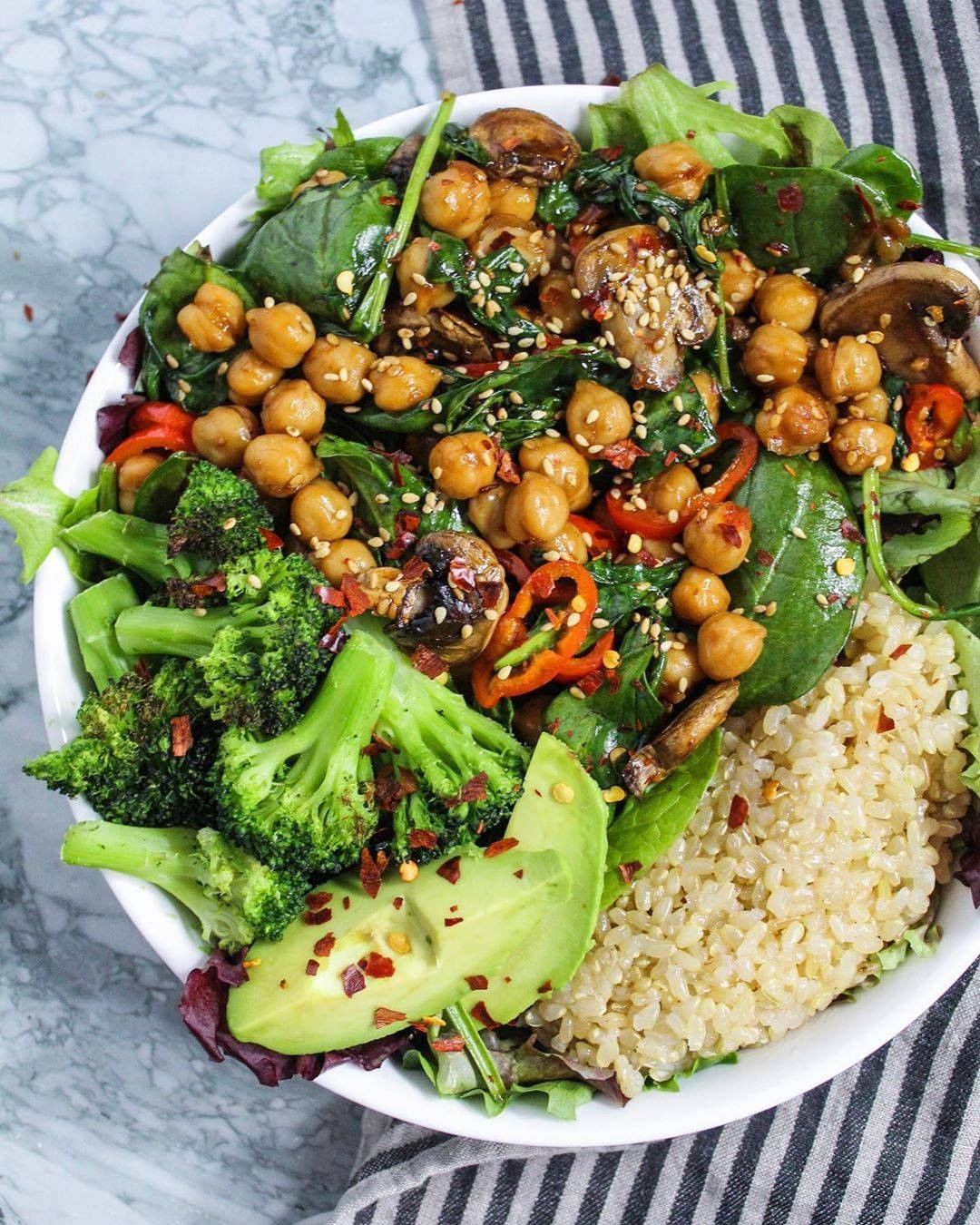 Sweet Chili Chickpeas