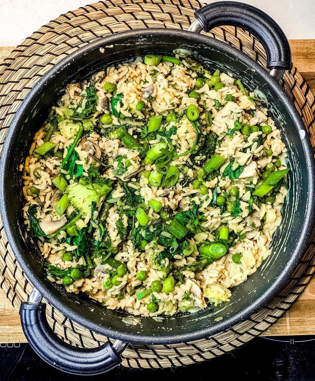 Creamy Vegan Rice and Vegetables