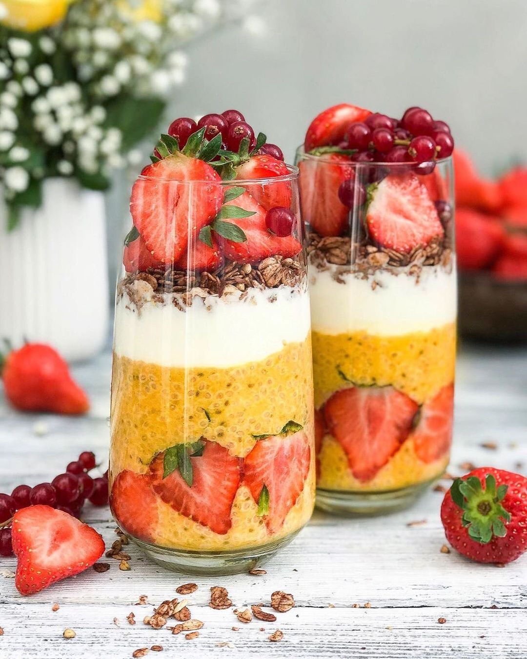 Mango Lassi Chia Pudding