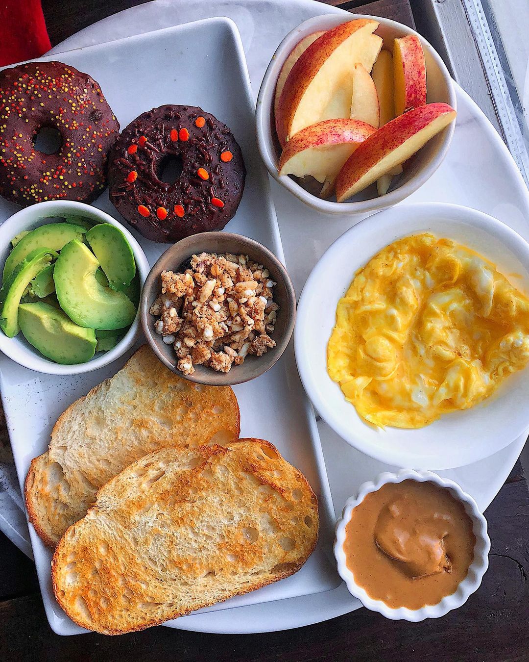 Quick Brunch Spread with Leftovers