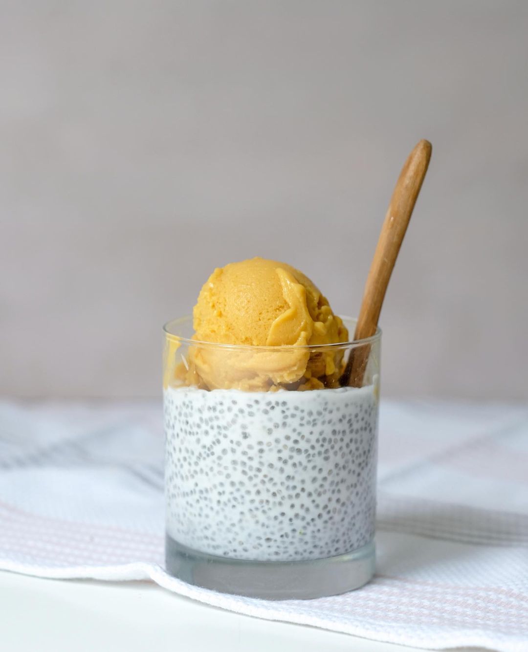 Mango Chia Pudding with Three Ingredients