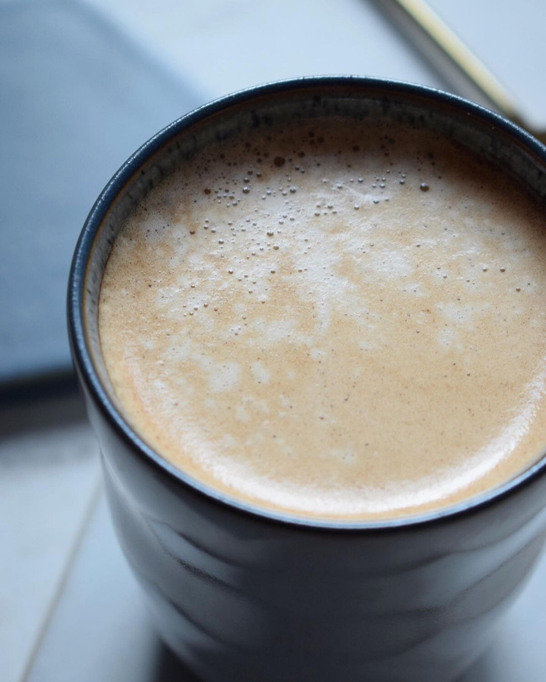 Starting My Morning Right with a Pumpkin Latte