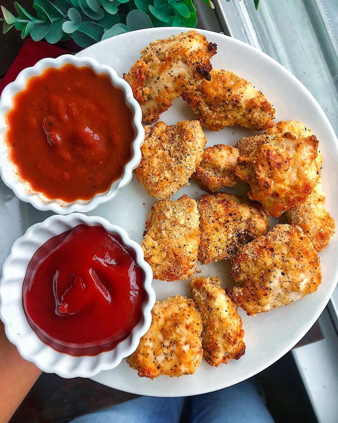 Air-Fried Chicken Nuggets