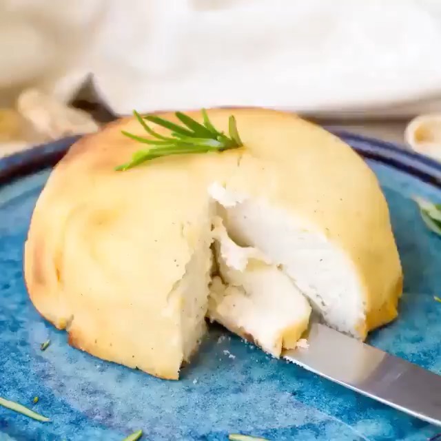 Vegan Baked Macadamia Feta Cheese