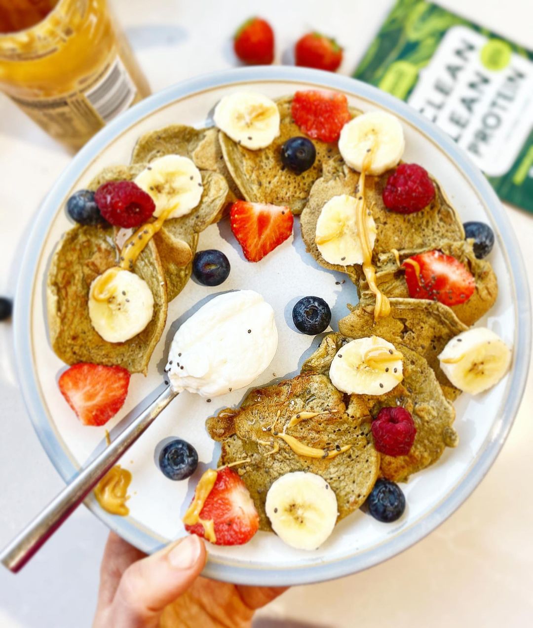 Vegan Protein Pancakes