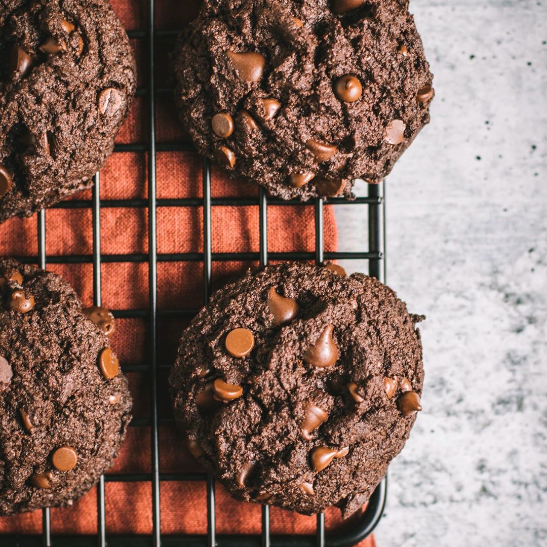 Vegan Brookies Brownie Cookies