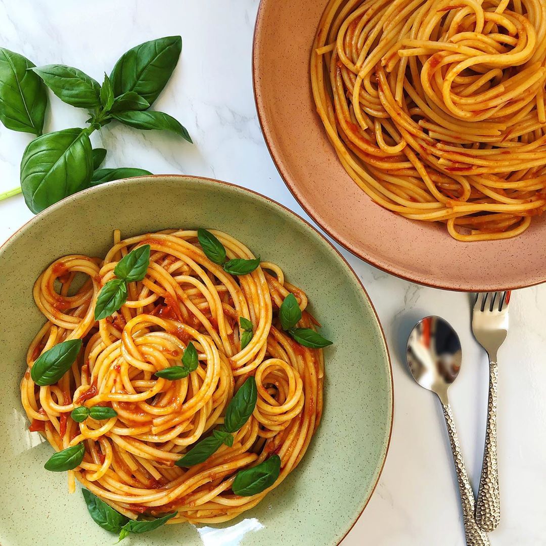 Roast Veg Sauce and Pasta
