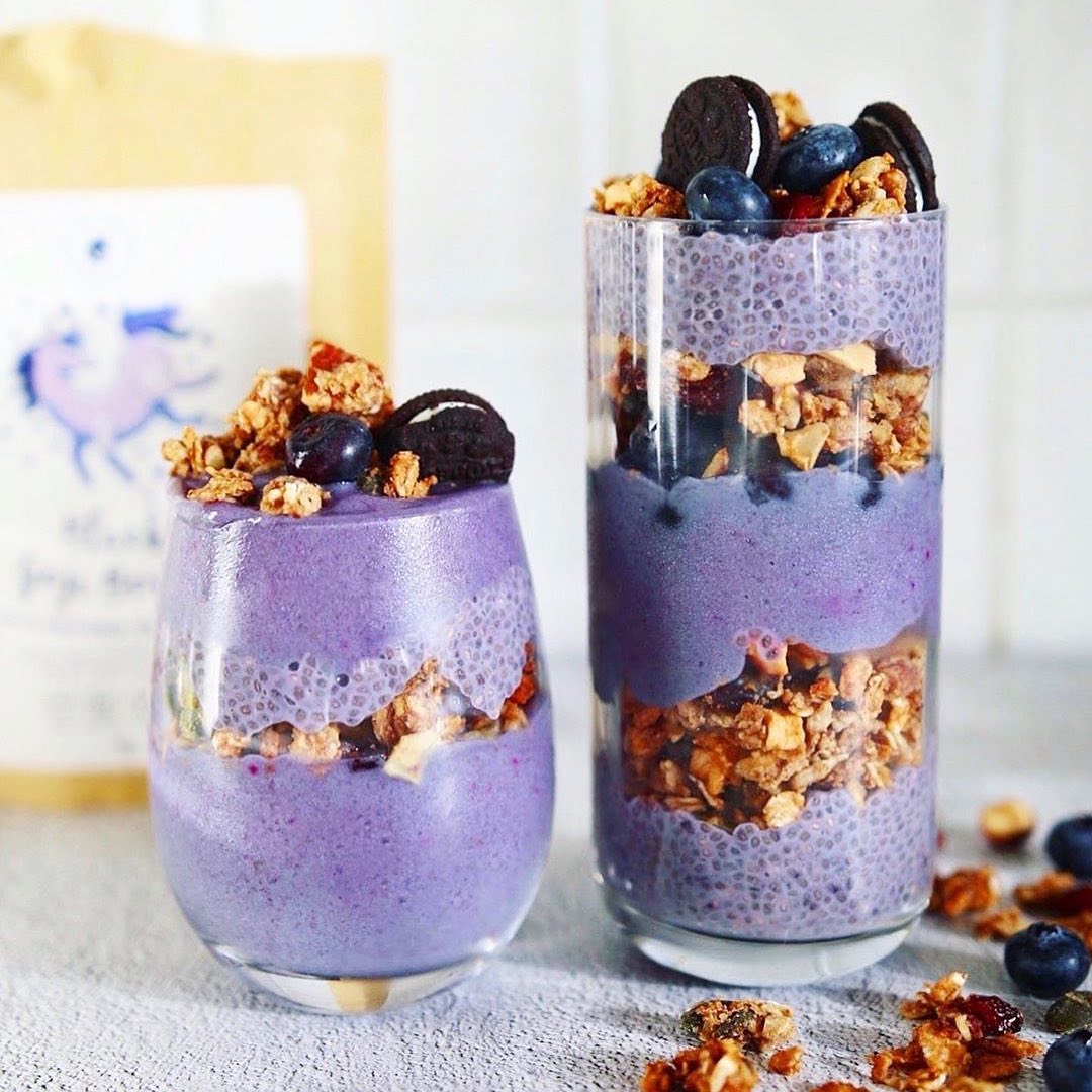 Chia Seed Pudding with Banana Nice Cream