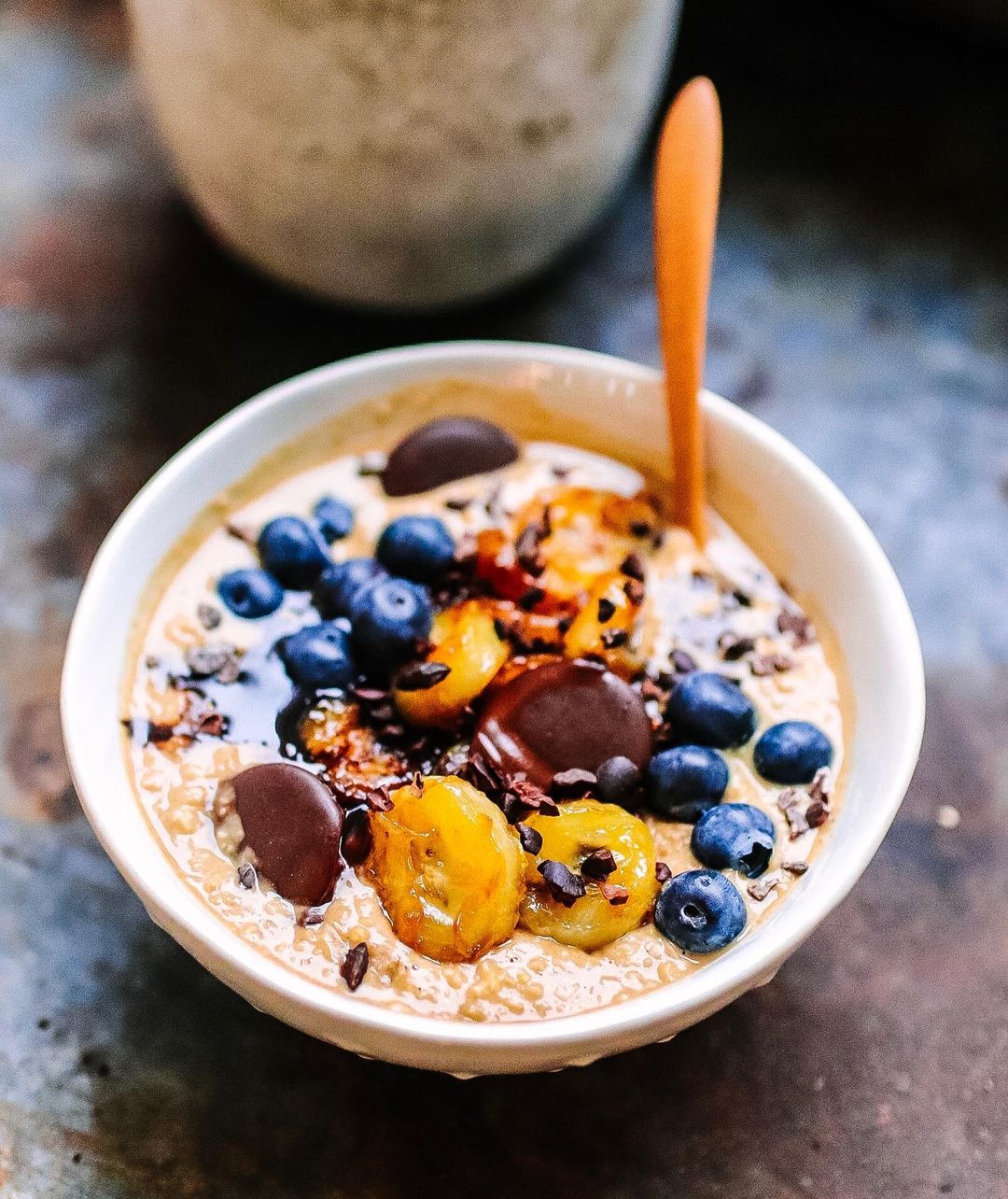 Nutty Oat and Millet Flake Porridge