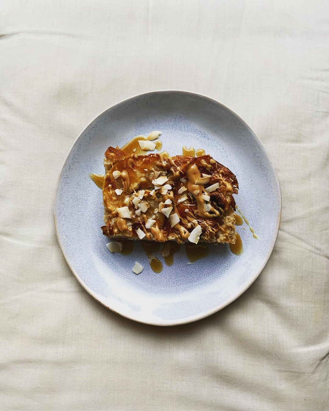 Baked Oats with Banana, Apple, and Coconut Milk