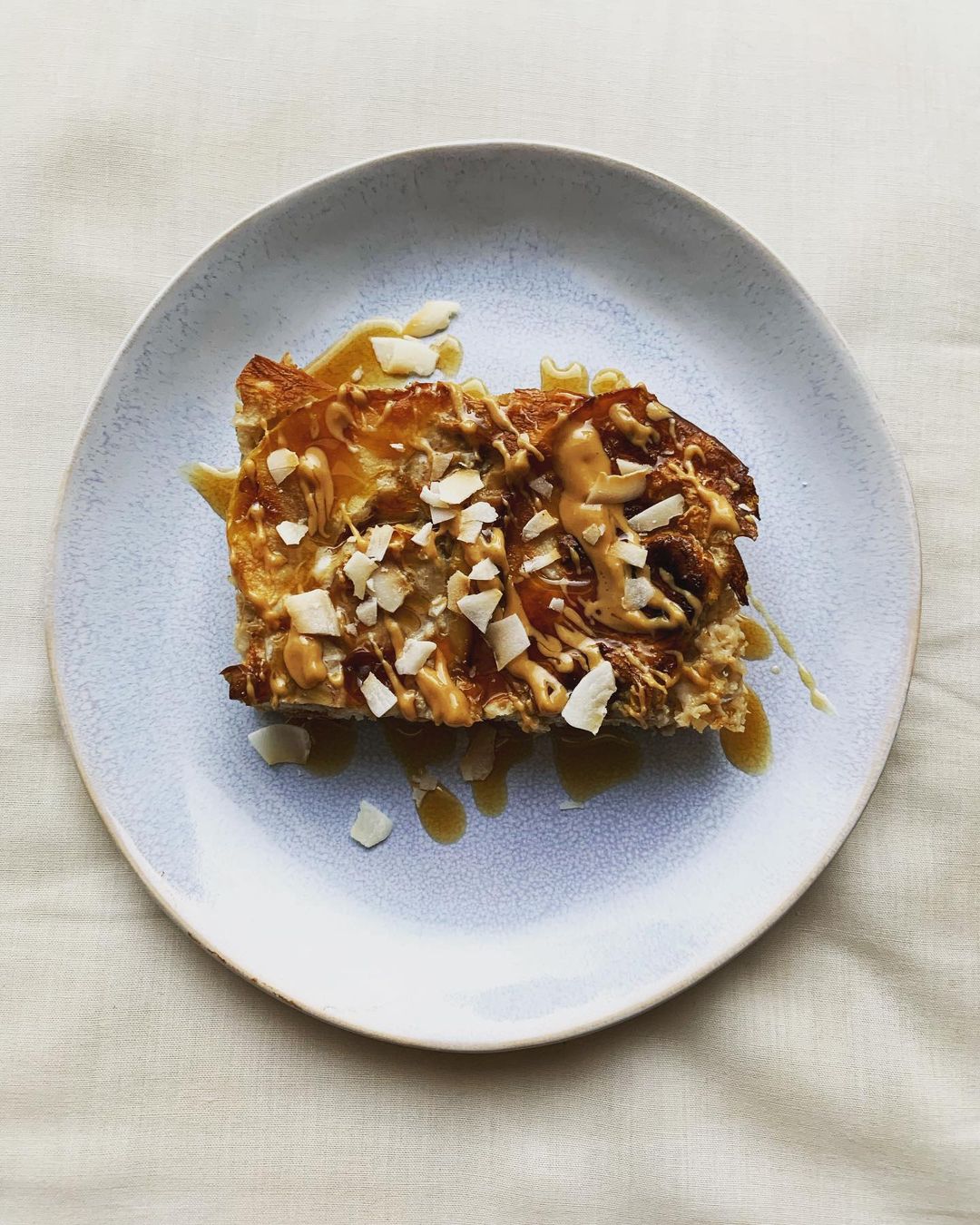 Baked Oats with Banana, Apple, and Coconut Milk
