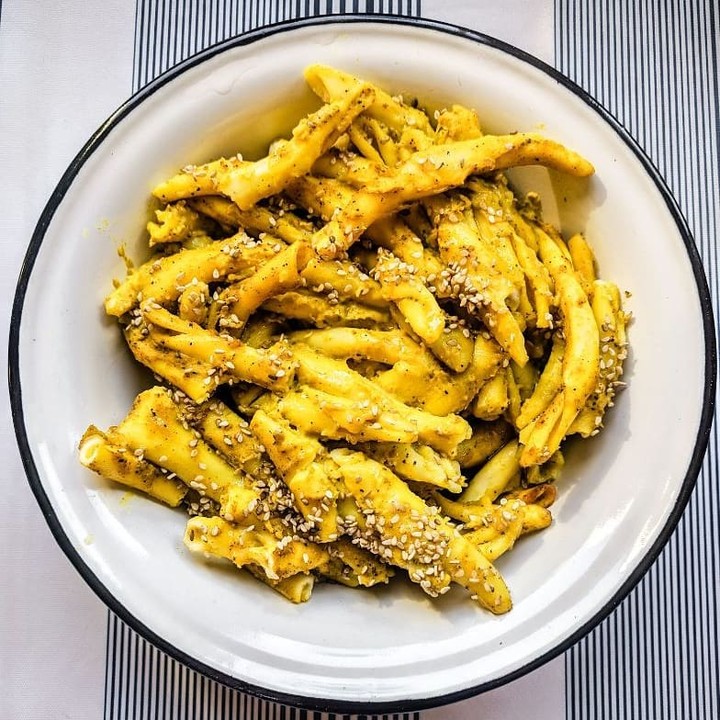 Creamy Pumpkin Carrot Pasta