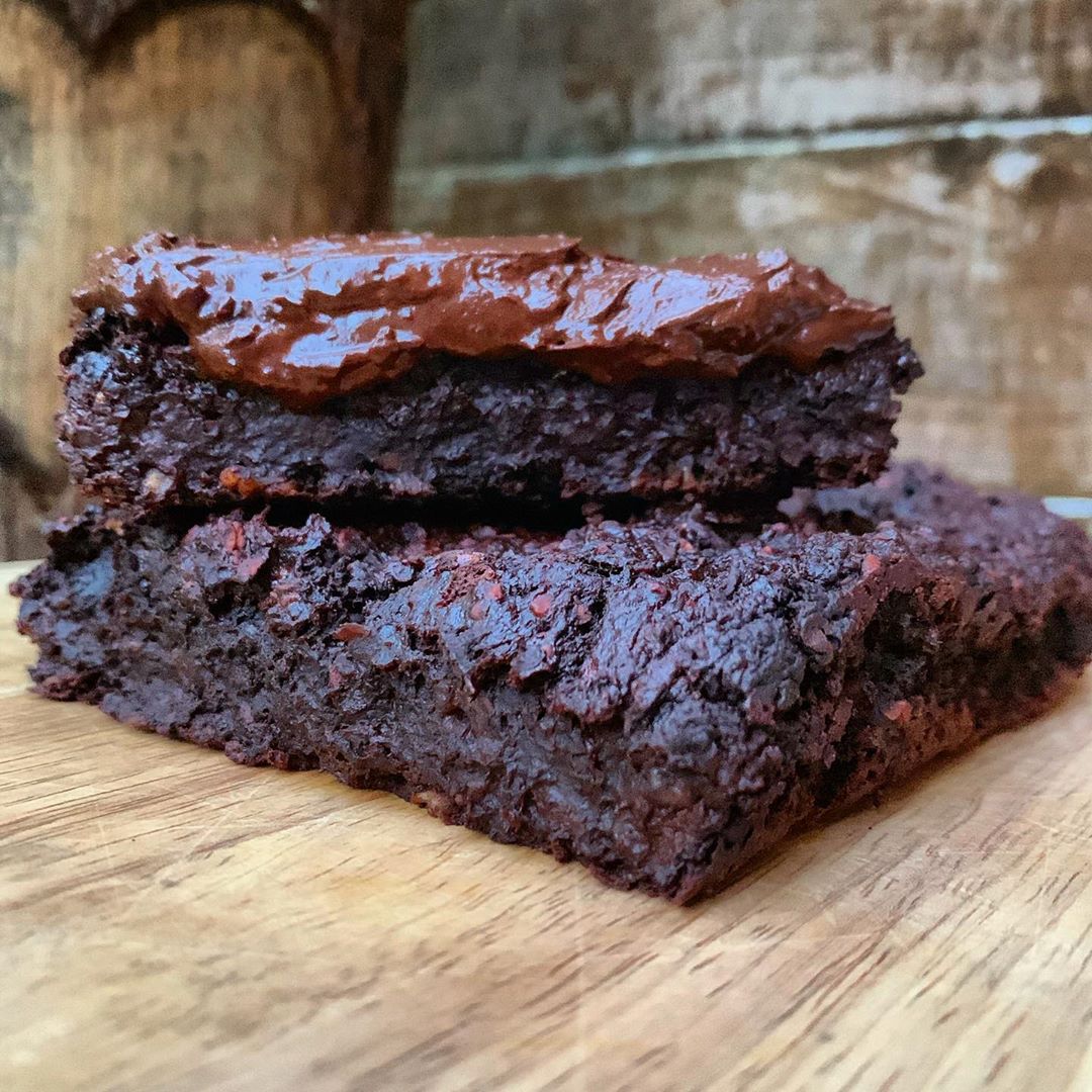 Squidgy Beetroot Brownies