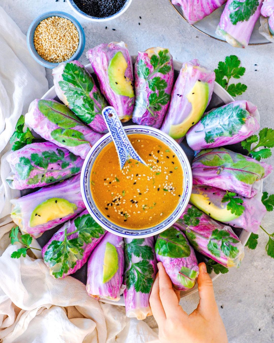 Easy Mustard-Peanut Dipping Sauce