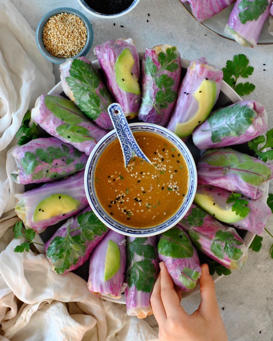 Easy Mustard-Peanut Dipping Sauce