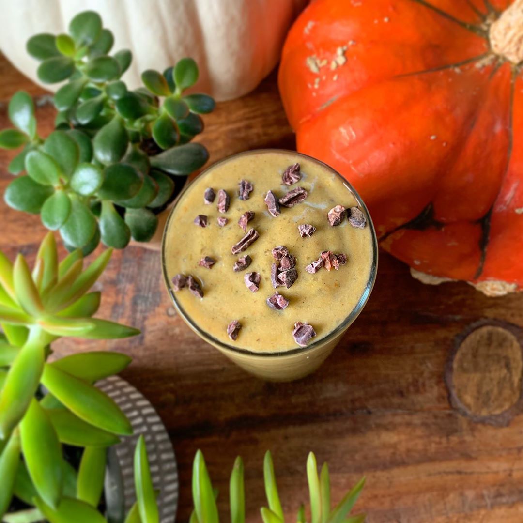 Pumpkin Spice Peanut Butter Smoothie