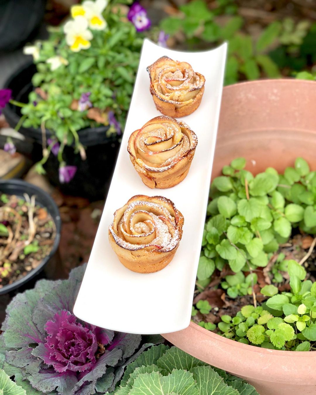 Easy Rose Apple Pastries Dessert