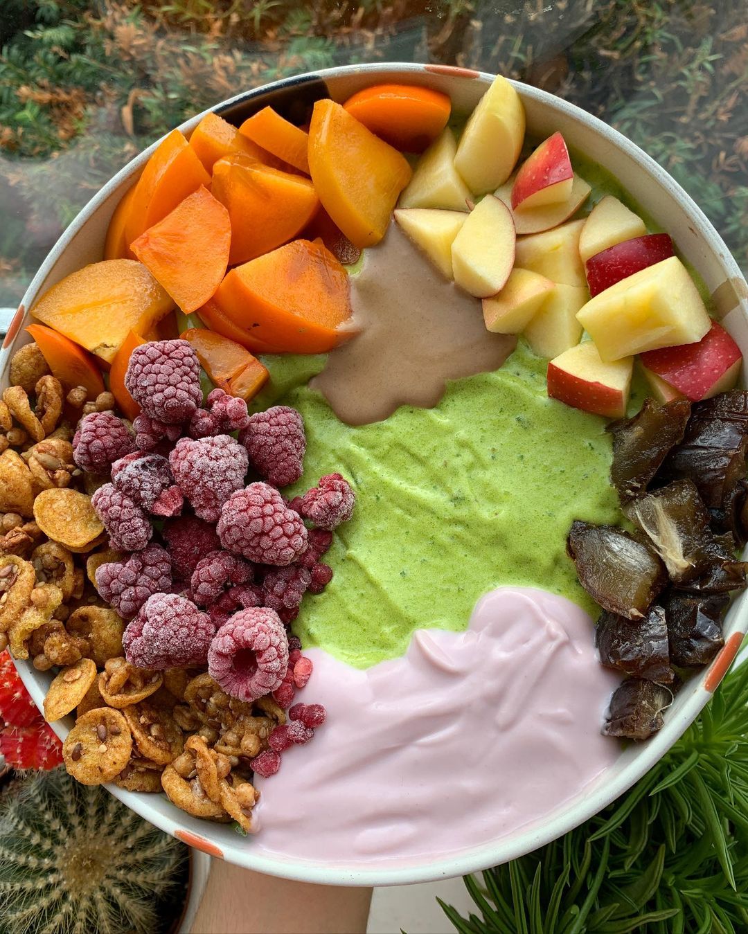 Mango and Spinach Nice Cream