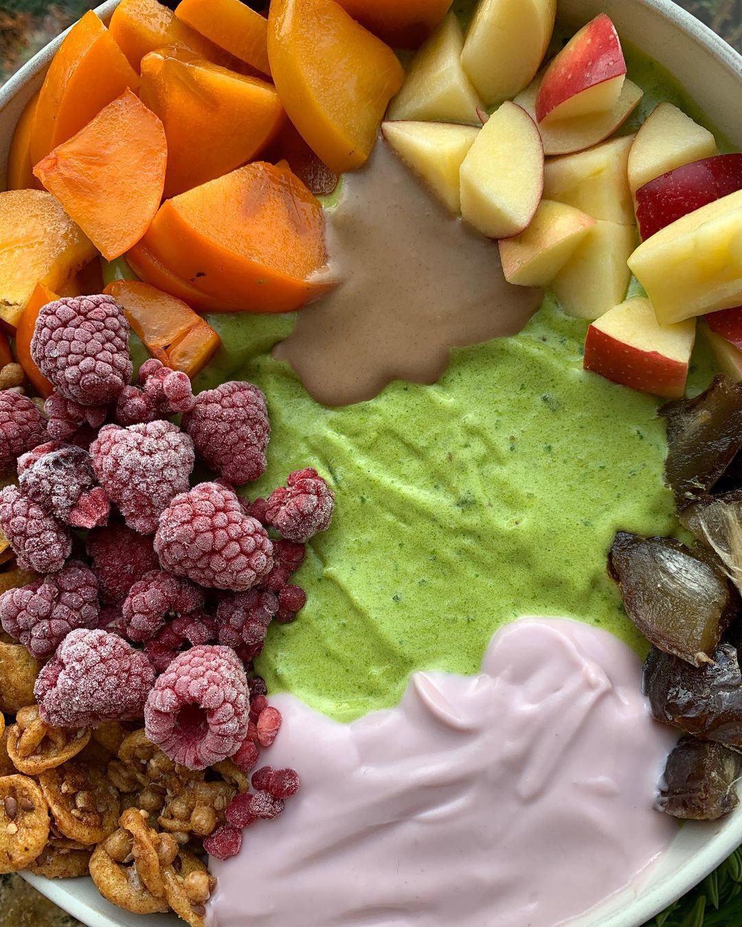 Mango and Spinach Nice Cream