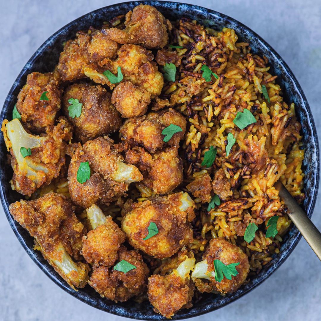 Tikka Rice with Crispy Cauliflower